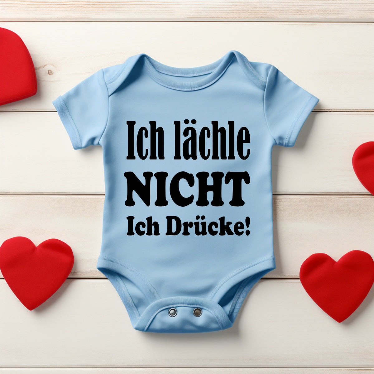 Babybody mit Spruch